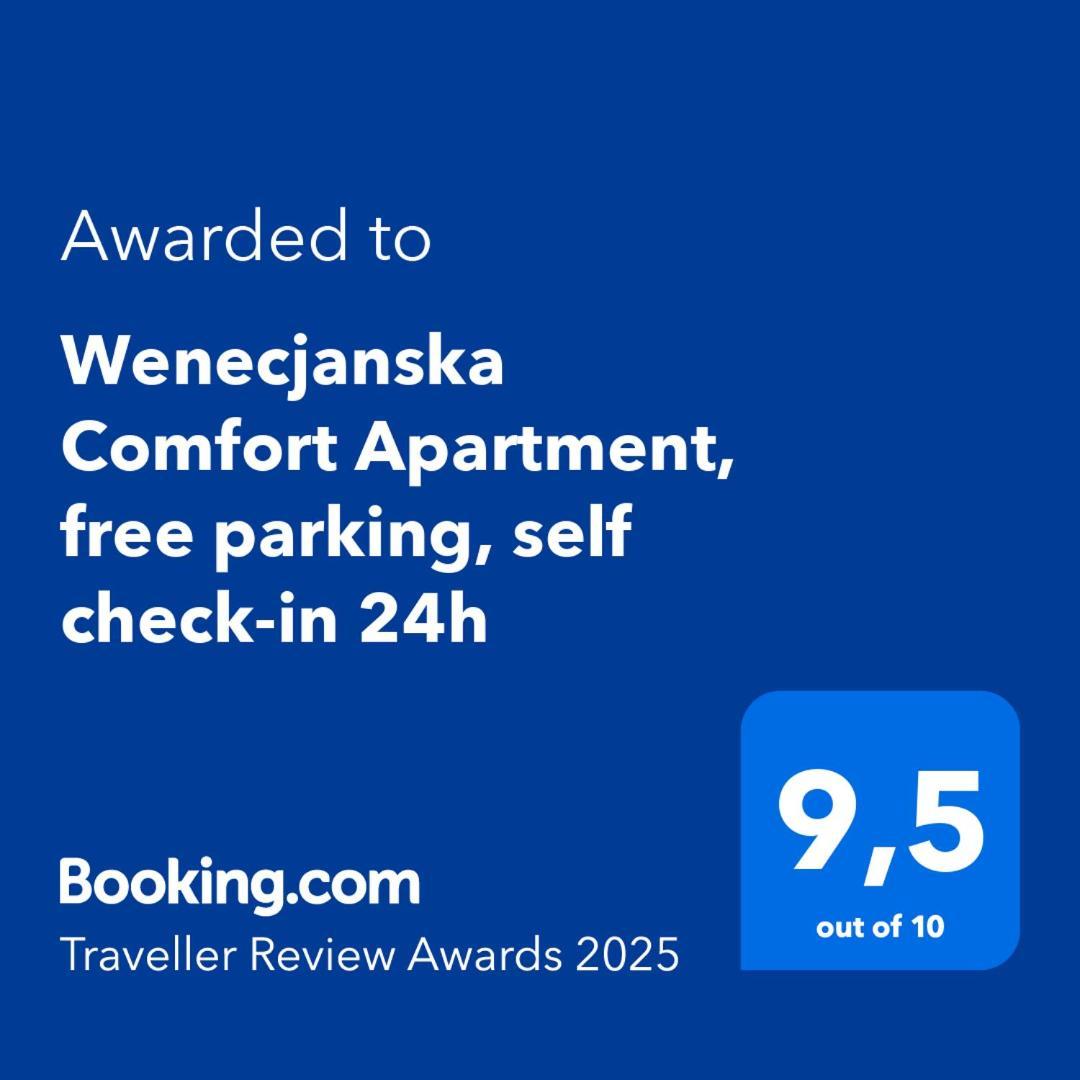 Wenecjanska Comfort Apartment, Free Parking, Self Check-In 24H Poznan Ngoại thất bức ảnh